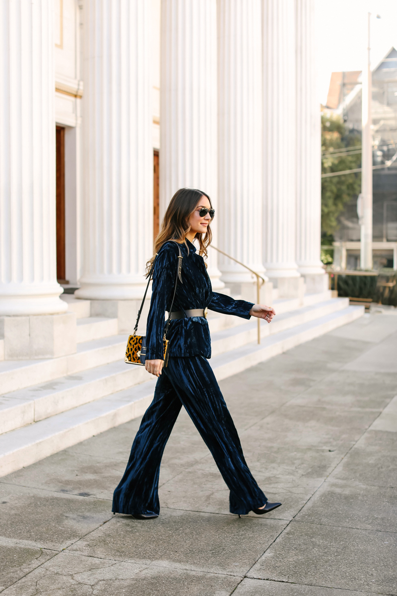 how to style a pant suit