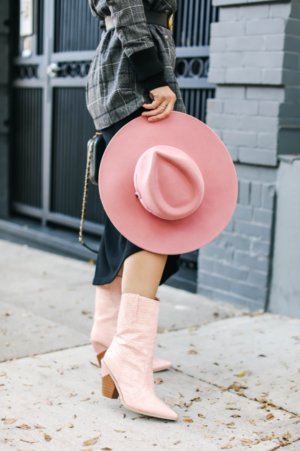 pink lady gaga hat
