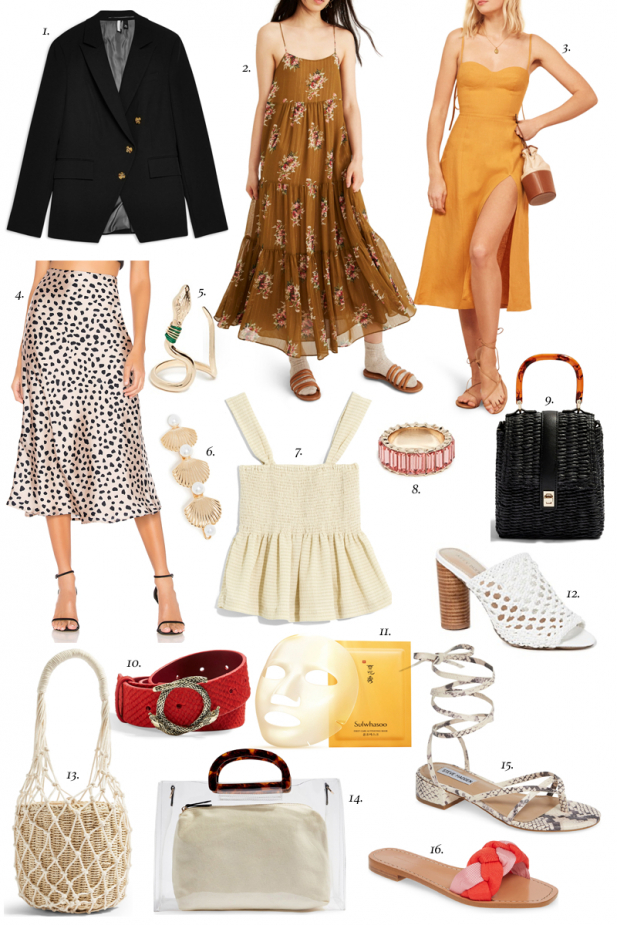 spring style mood board