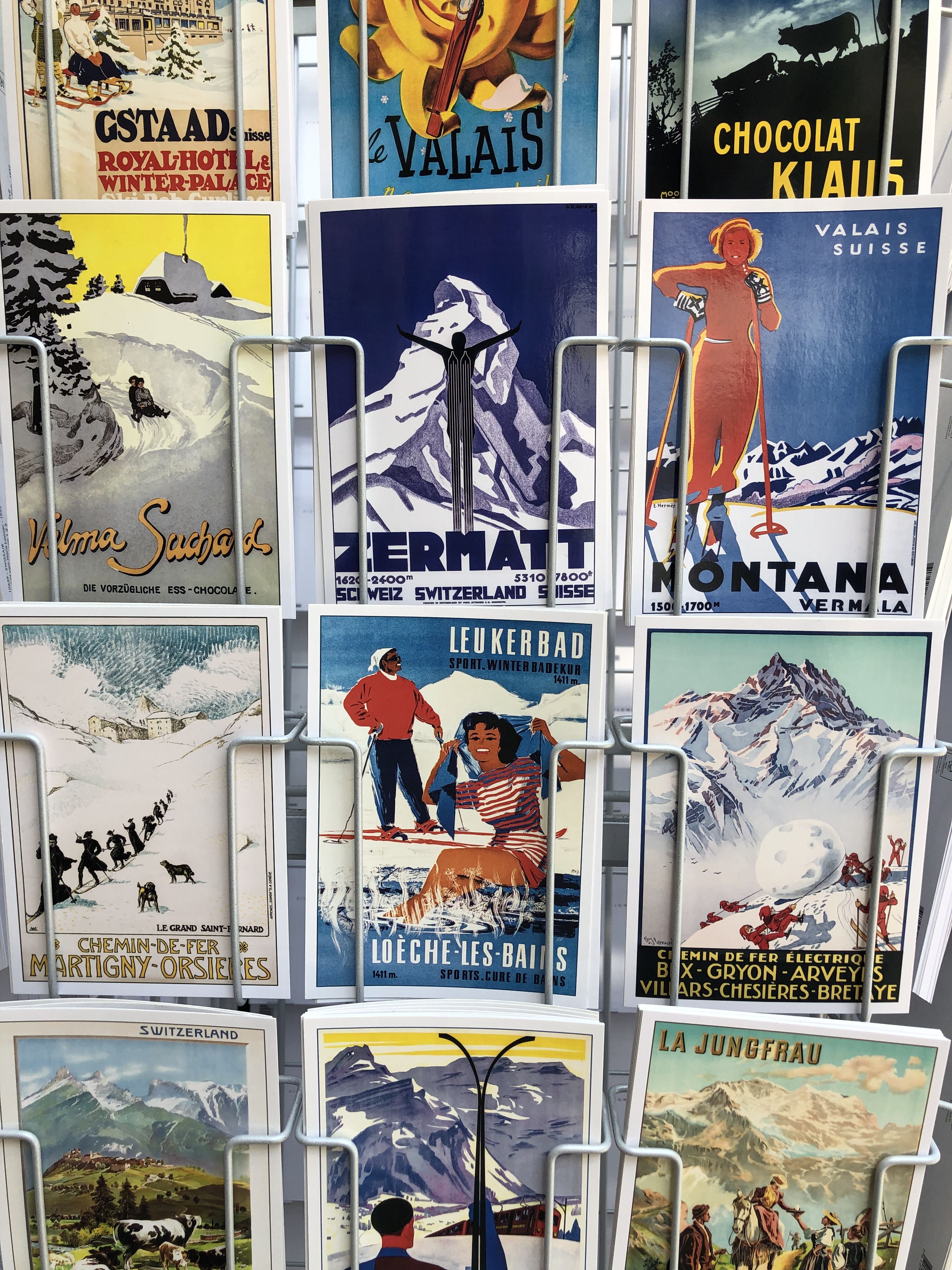 switzerland postcards