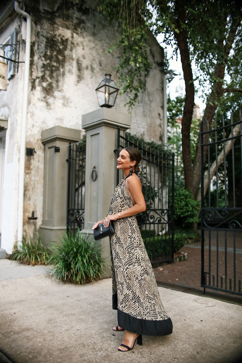 python maxi dress