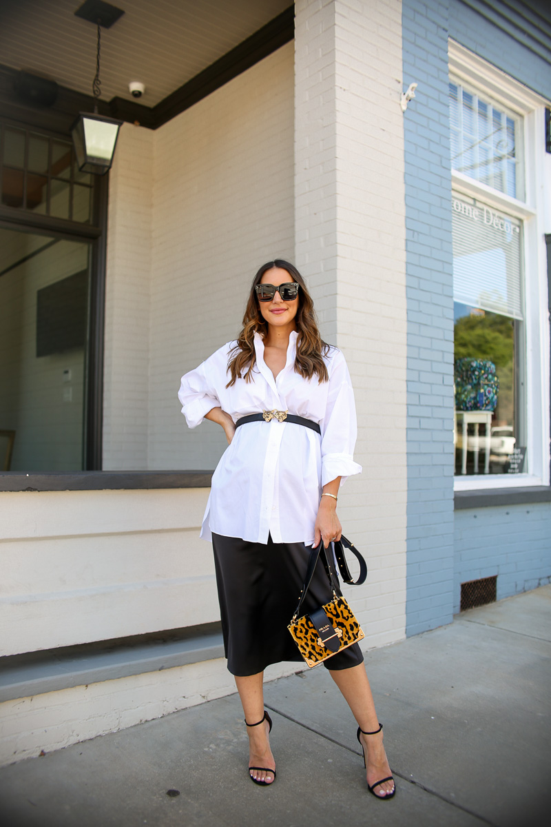 Styling an Oversized Shirt for the Office