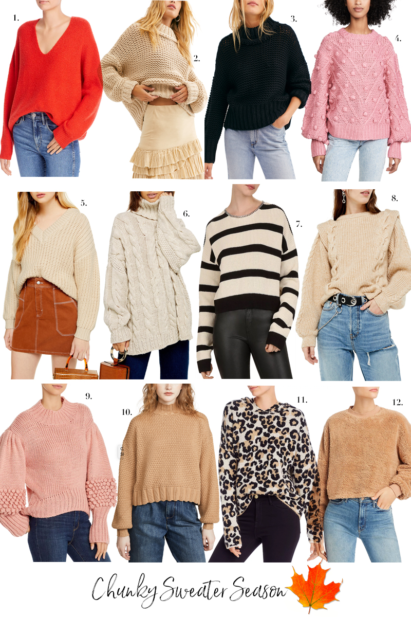 fall sweaters