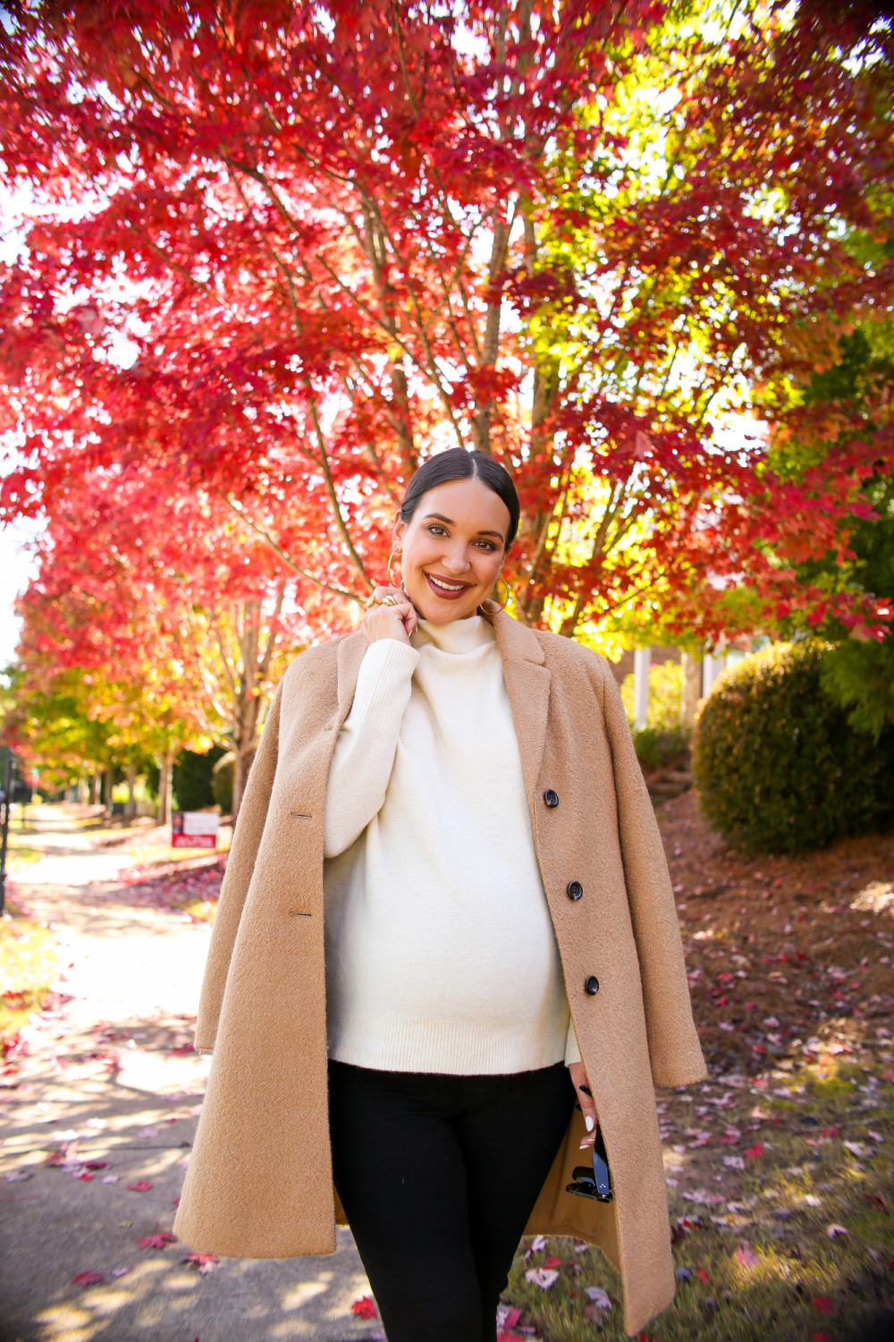 ivory mock turtleneck