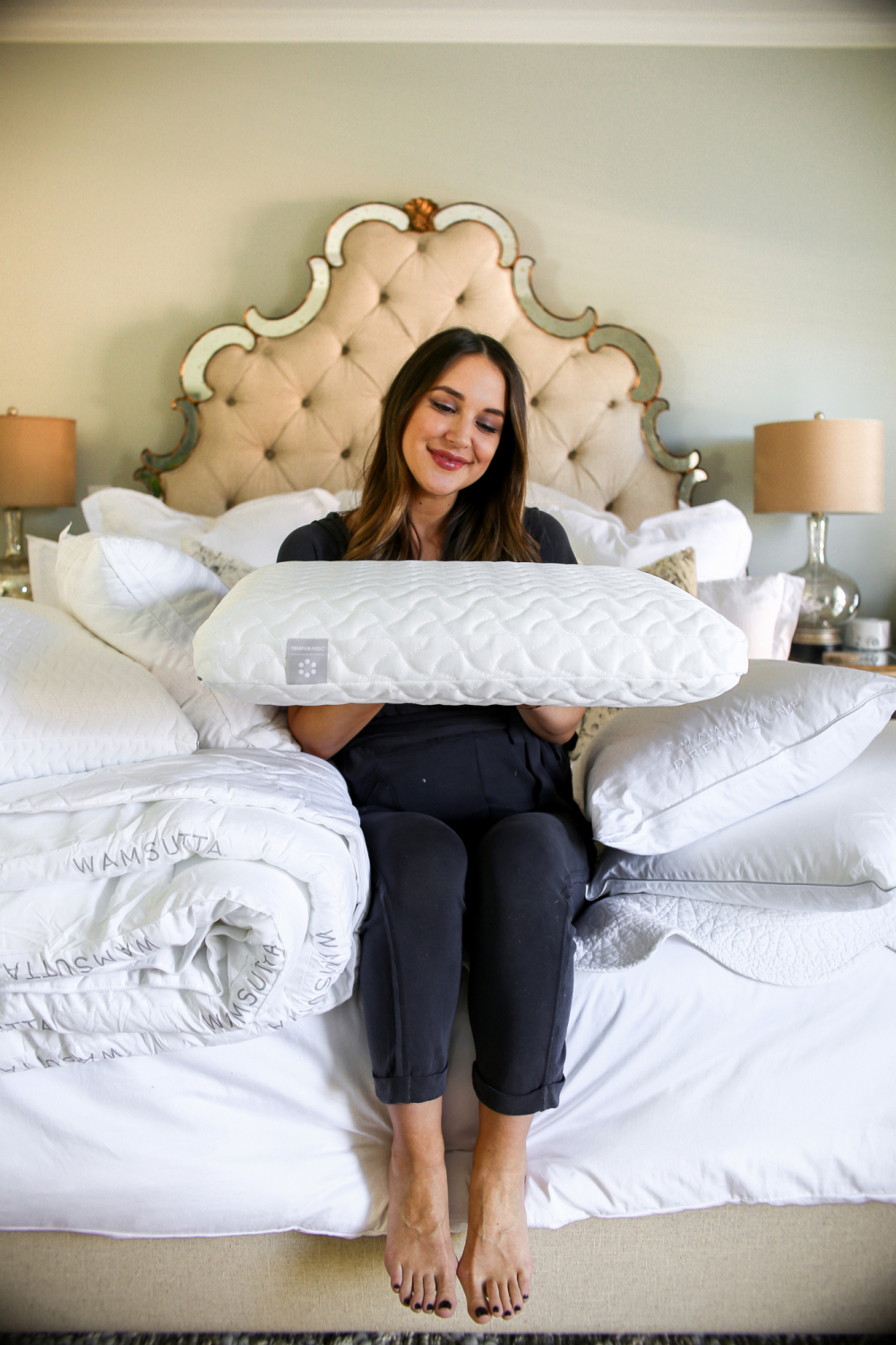 Brookstone tempur hotsell pedic pillow