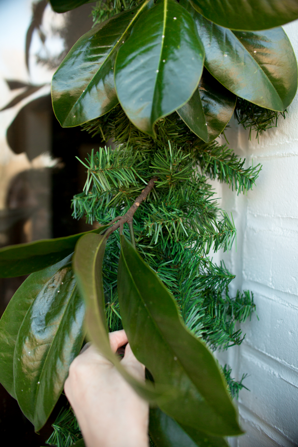 diy magnolia garland