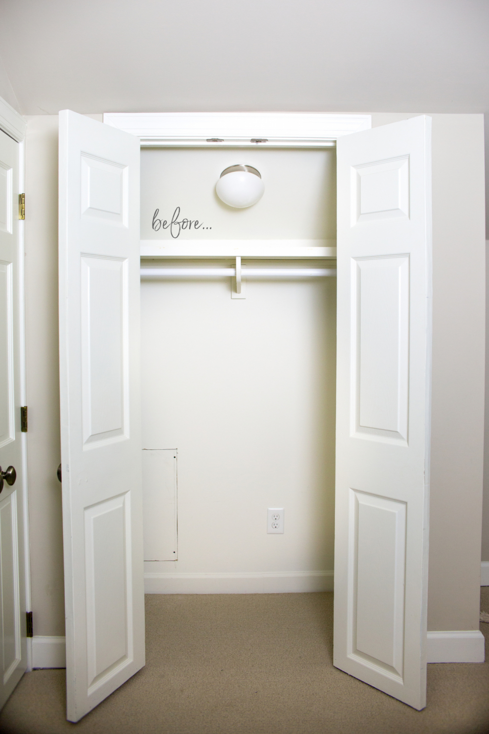 Hudson's Nursery Closet  Nursery closet, Nursery closet organization, Baby  clothes storage