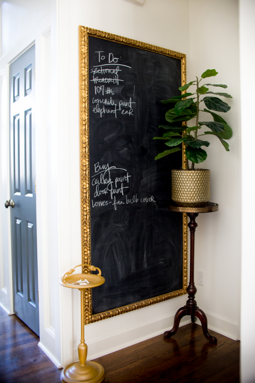 custom chalkboard DIY