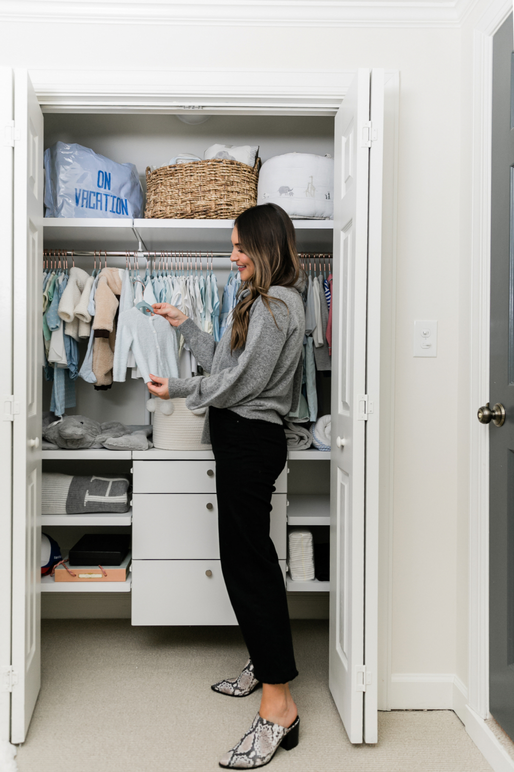 Nursery Closet Organization. — Girl on the Hudson