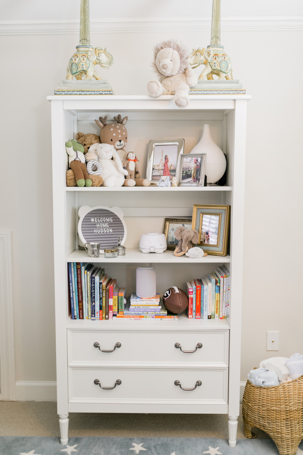 Pottery barn store baby bookshelf