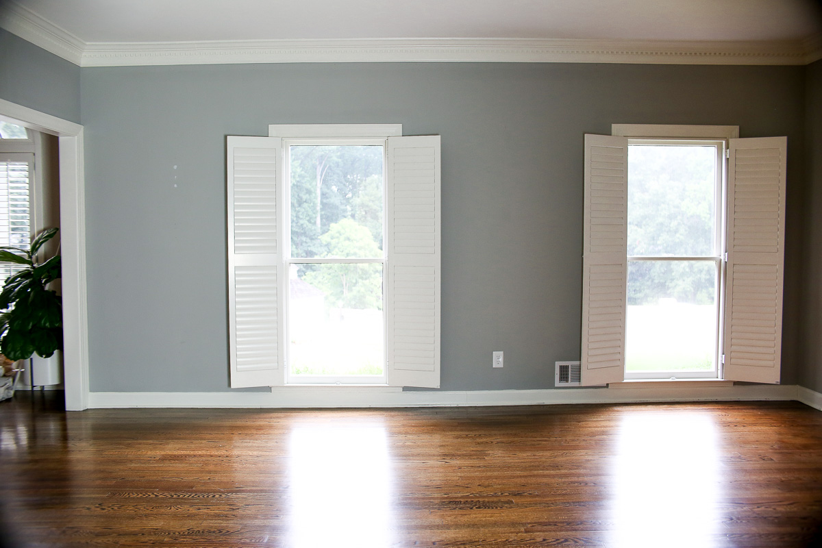 living room before