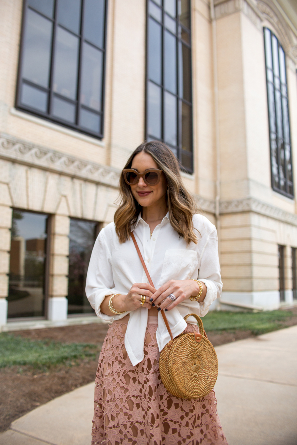 rattan purse