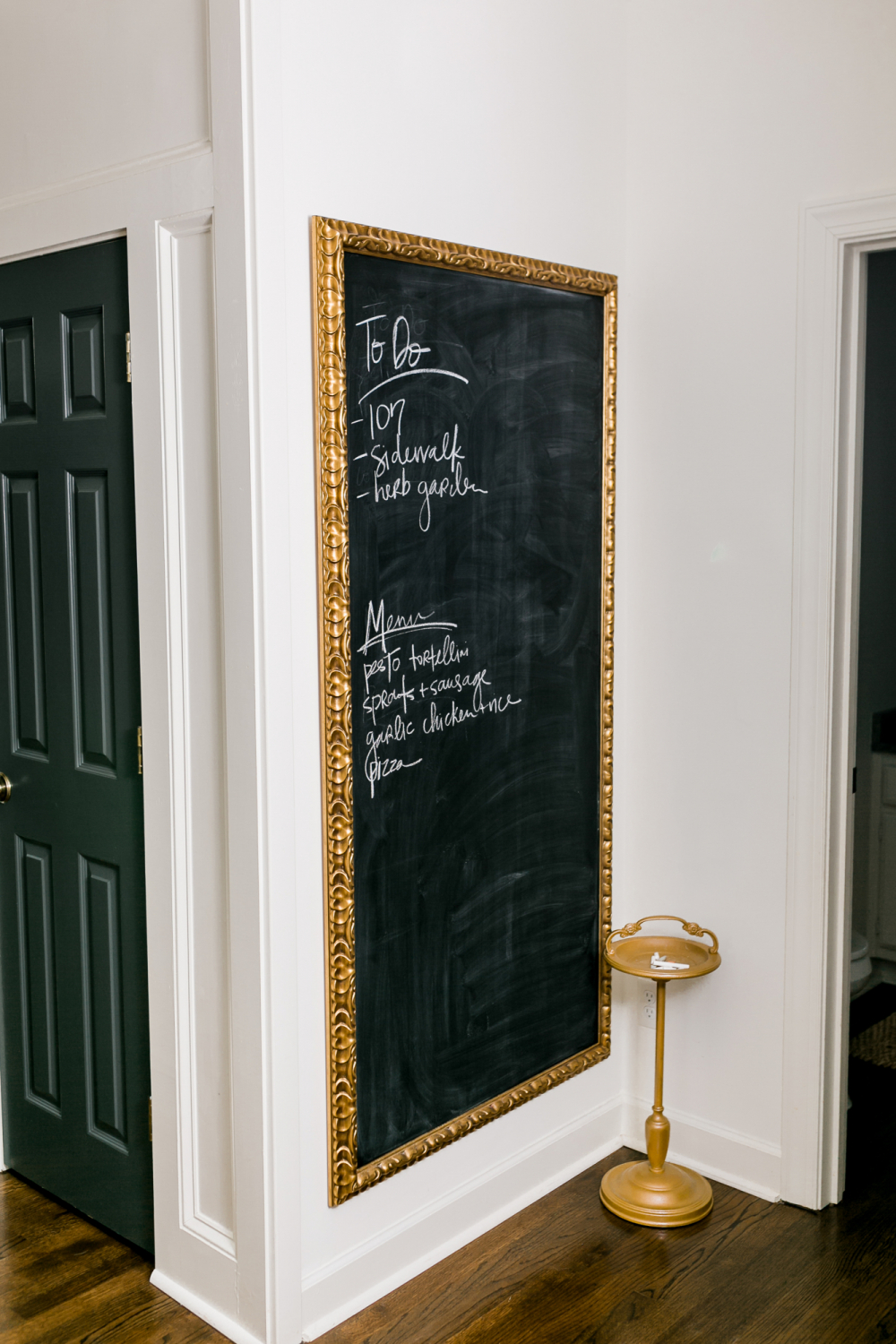 framed chalkboard
