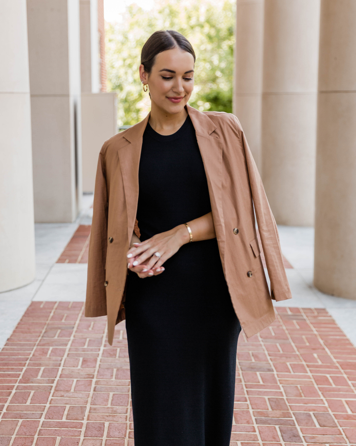 camel blazer