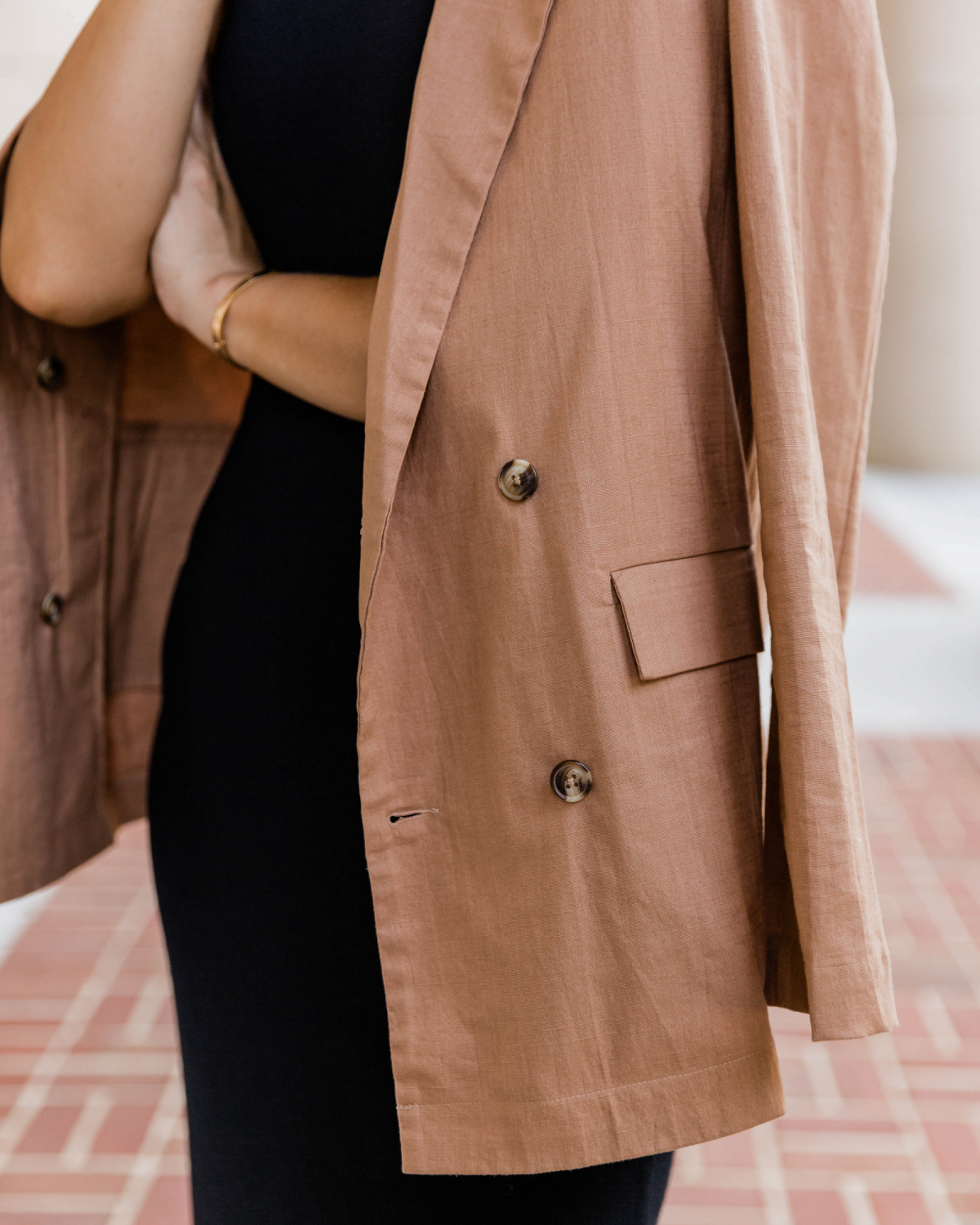 linen blazer