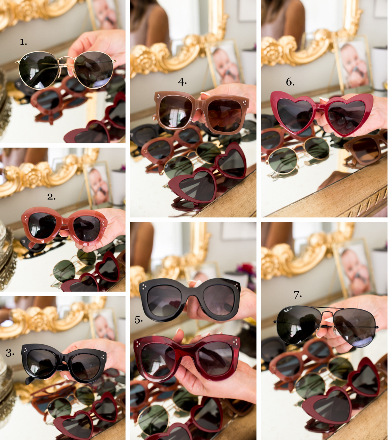 most worn sunglasses