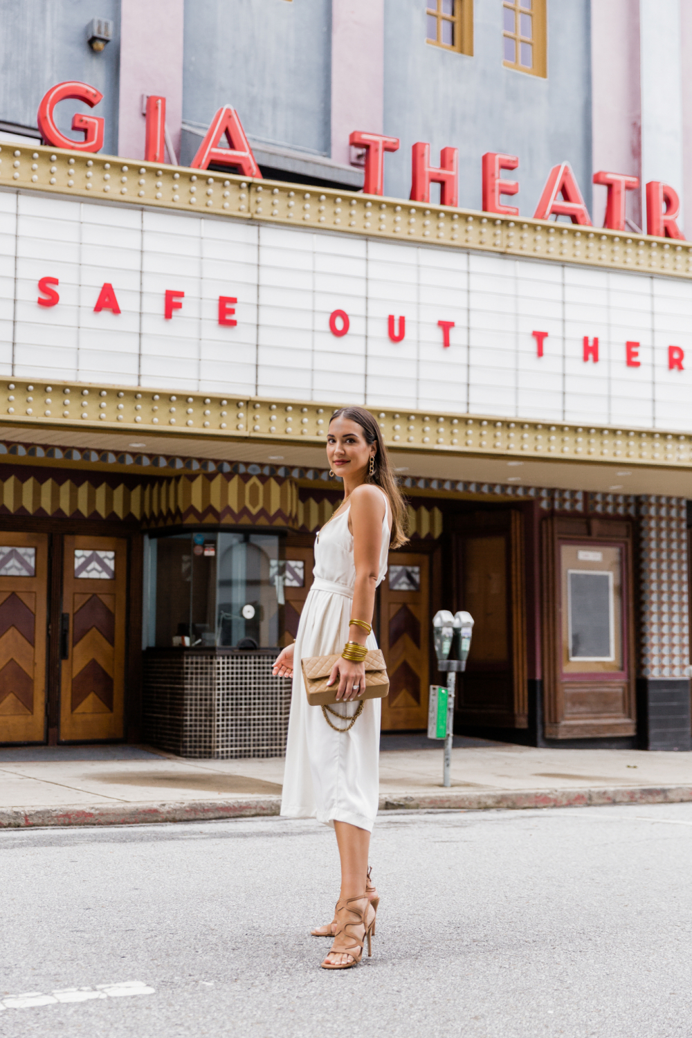 white culottes