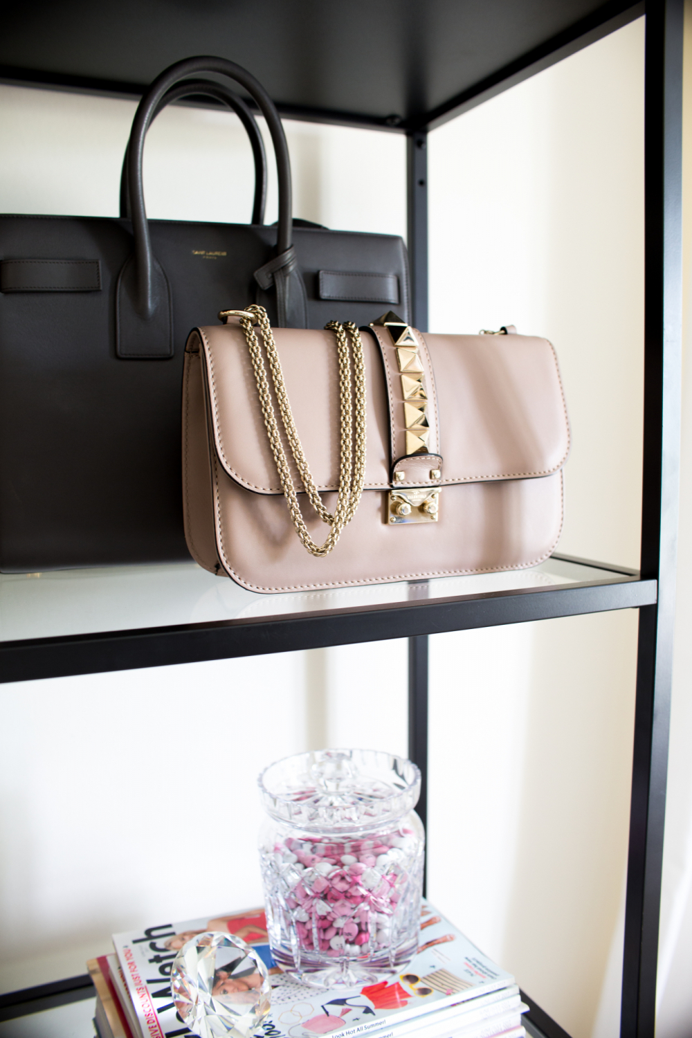 rockstud flap bag