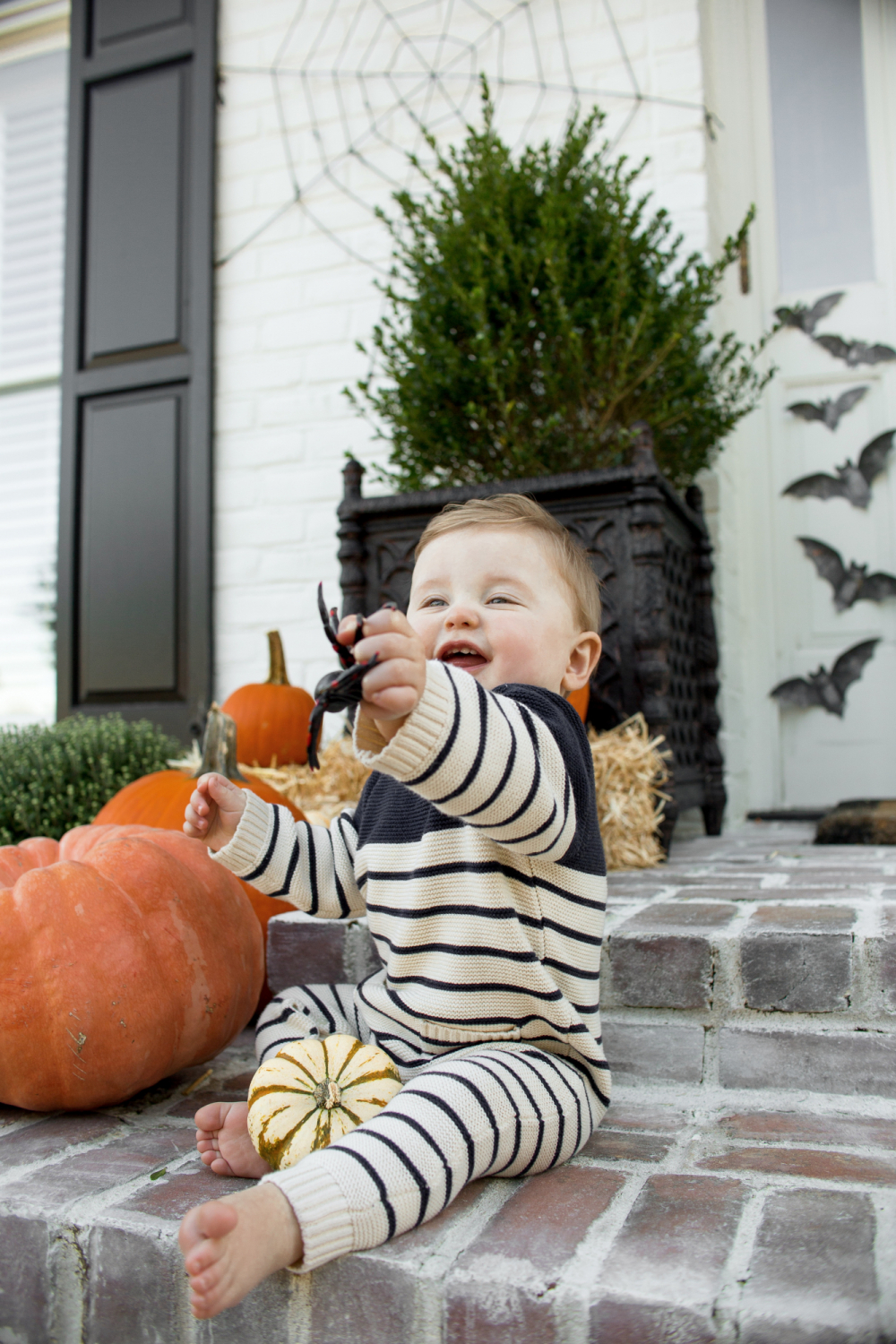 front porch pumpkins