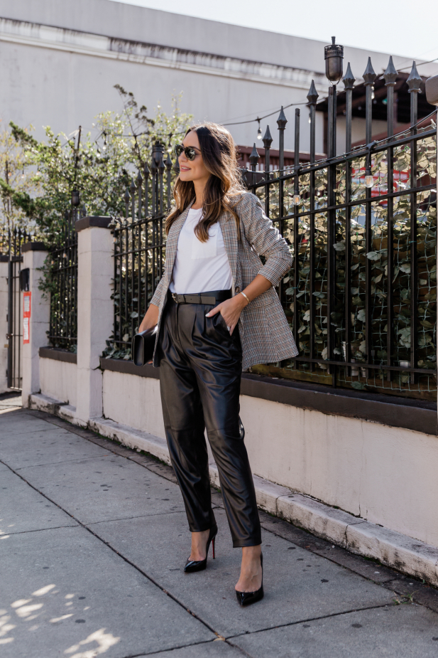 styling leather pants
