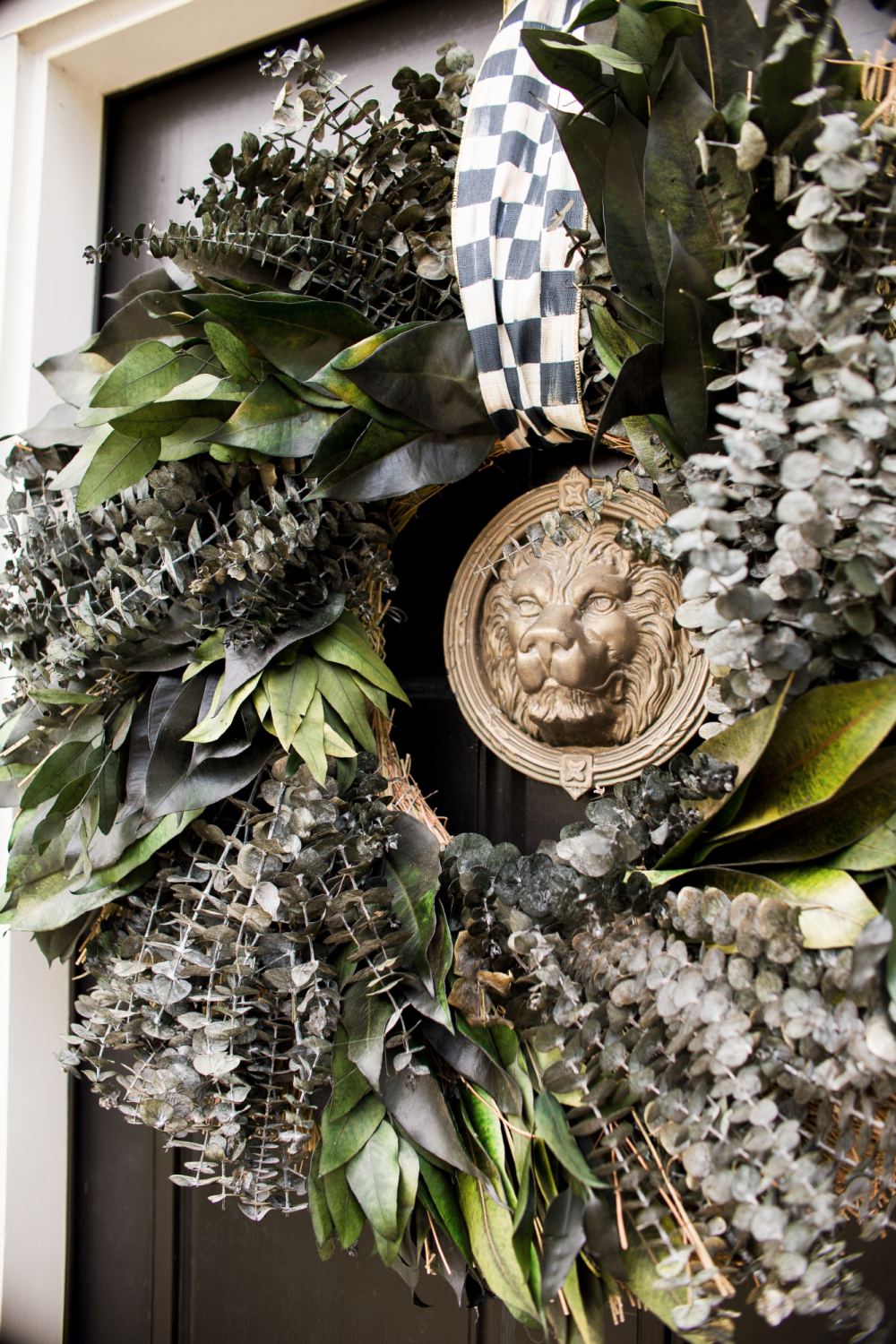 front door fall wreath