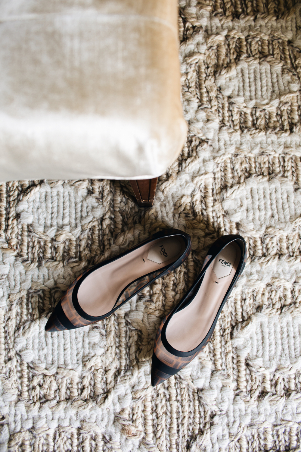 Fendi flats clearance