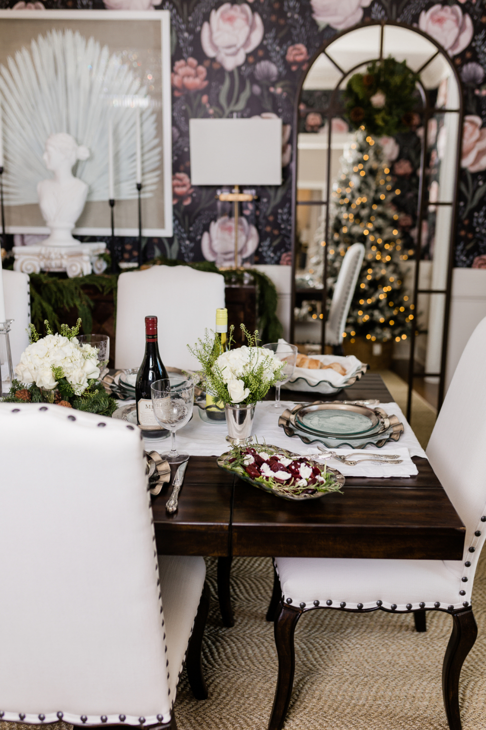 holiday tablescape