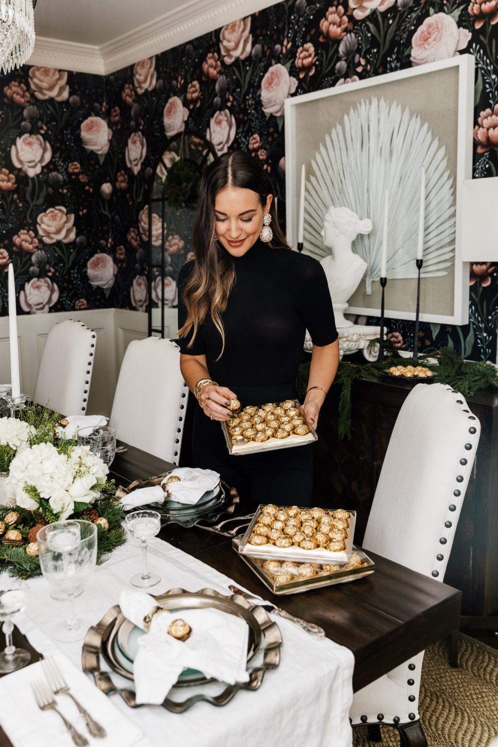 holiday tablescape