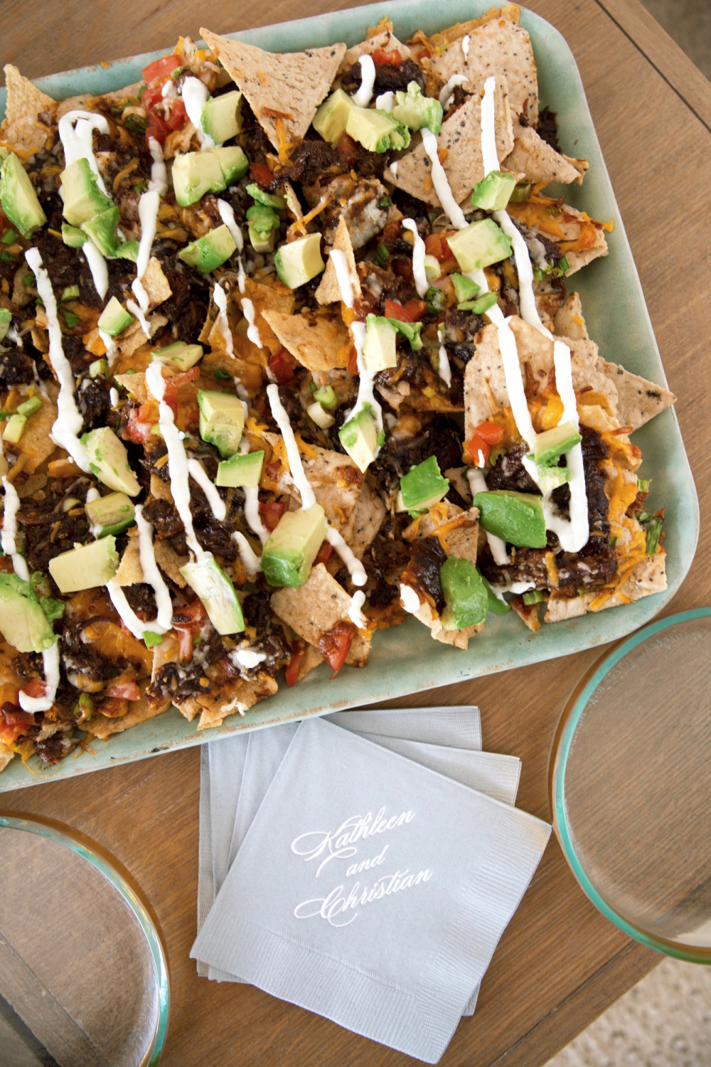 bbq pork nachos