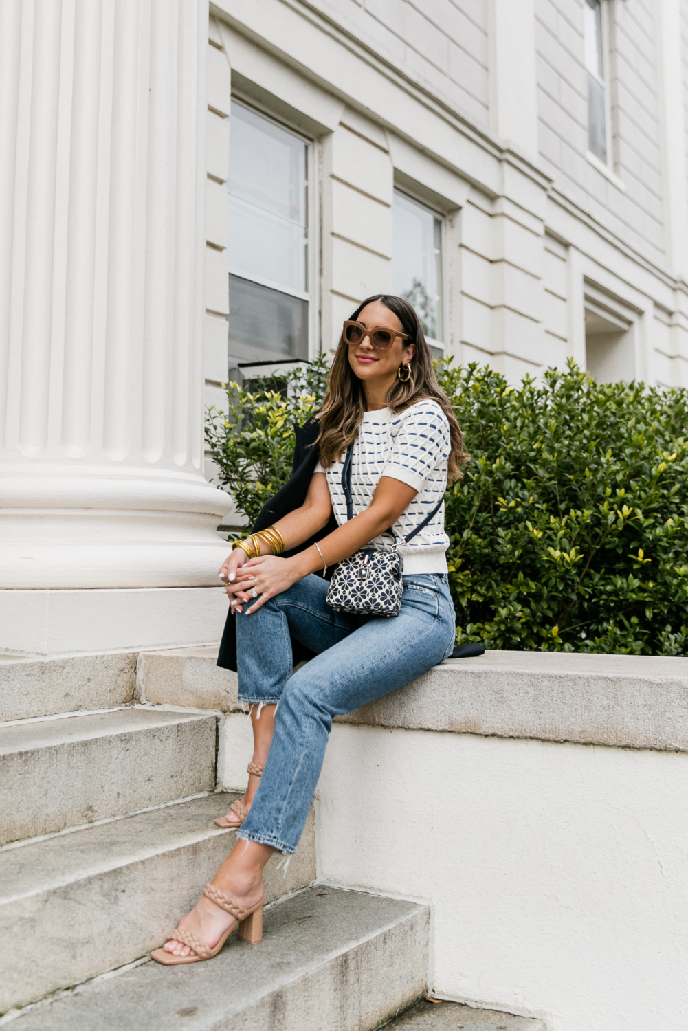 kate spade striped sweater