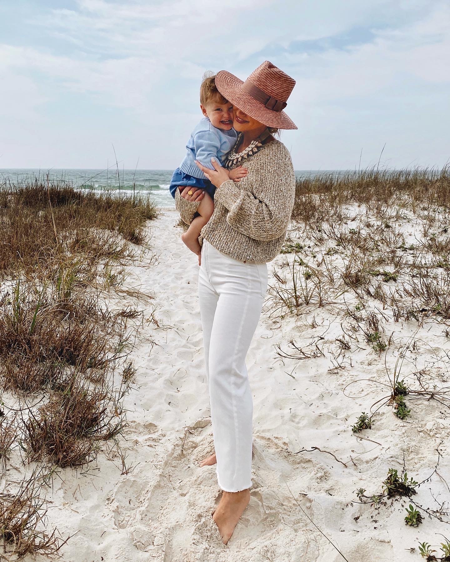 white wide leg denim