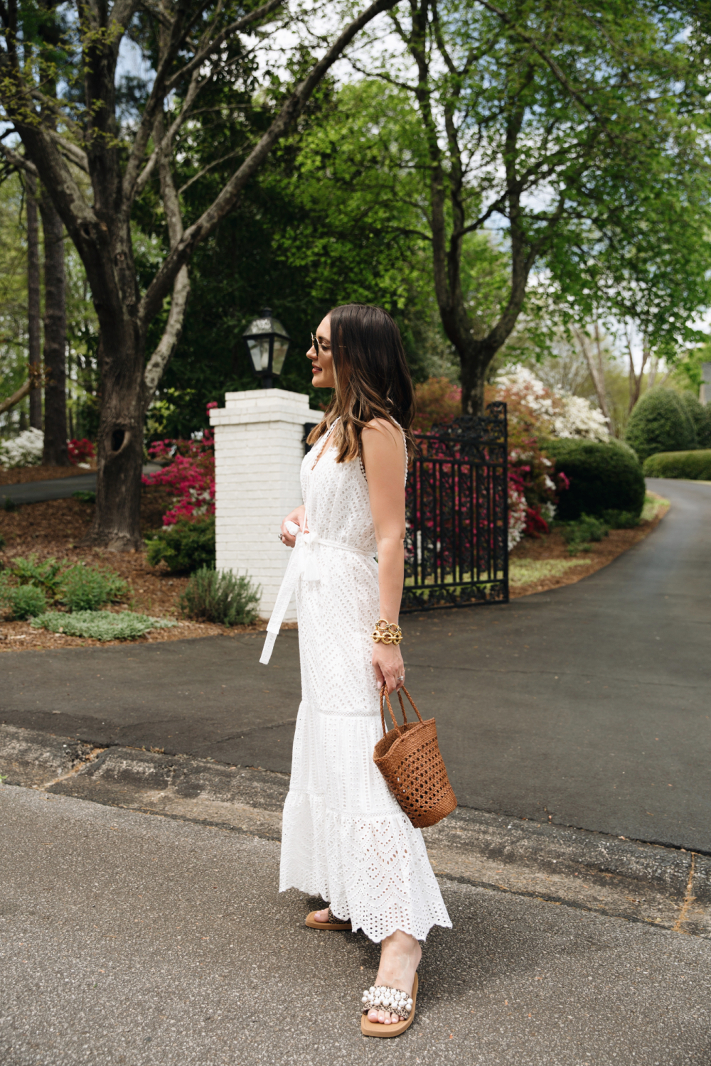 pearly sandals