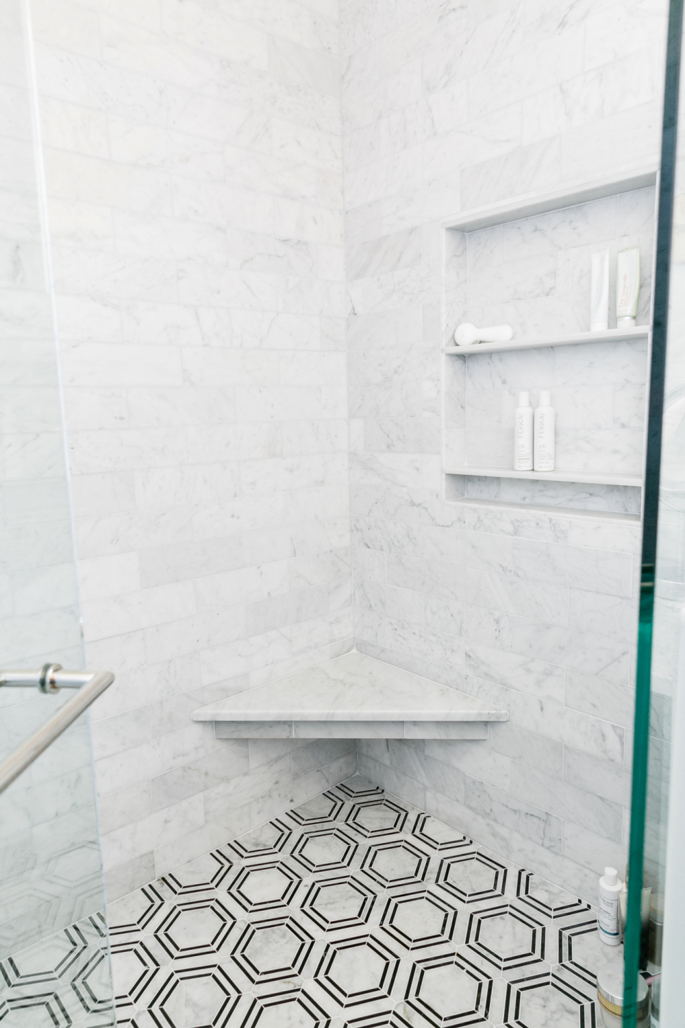 hexagon marble tile