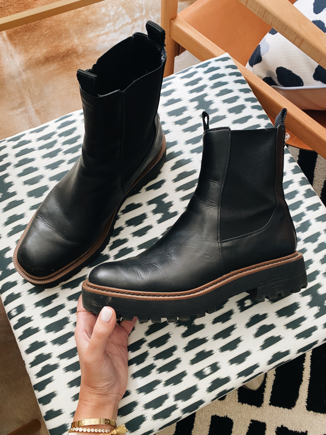 chunky chelsea boot