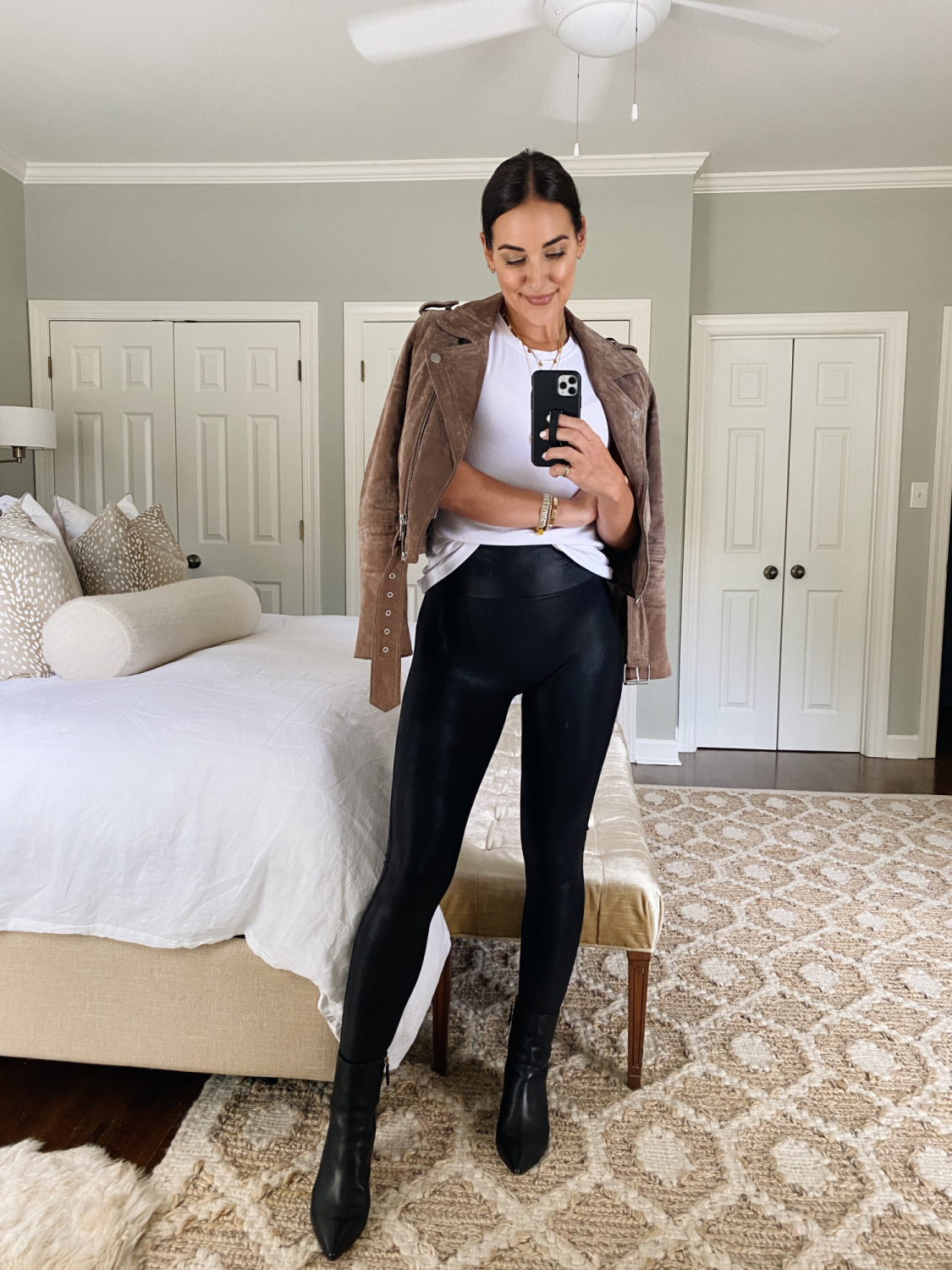 Spanx Faux Leather Leggings — Cheers to Jessi