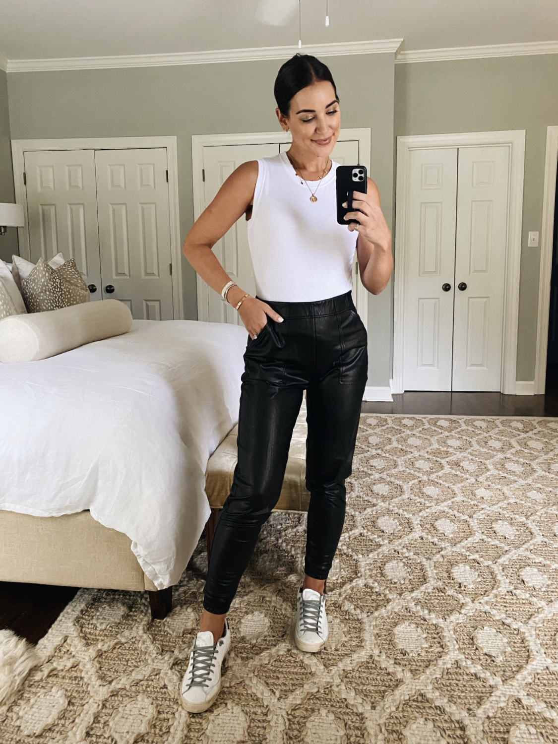 Spanx Faux Leather Leggings — Cheers to Jessi