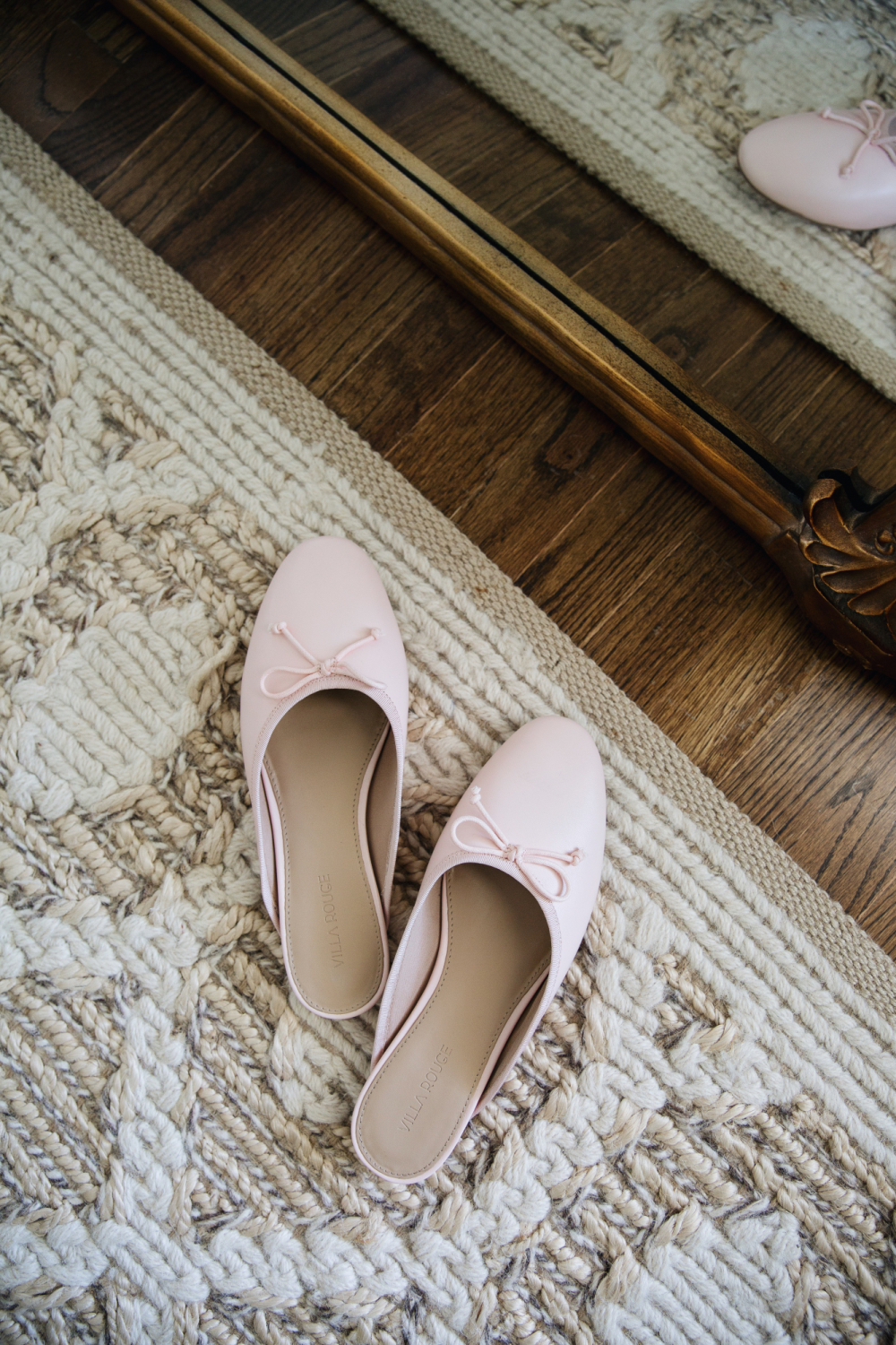 light pink ballet flats