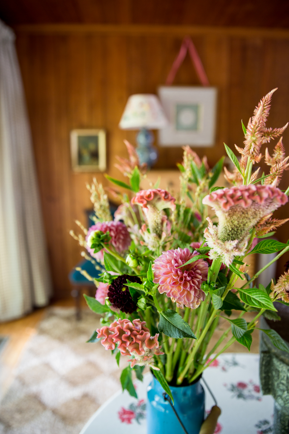 wildflowers in vase