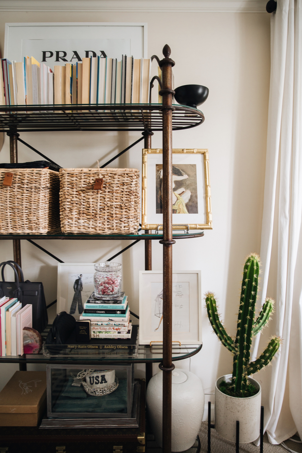 metal shelving