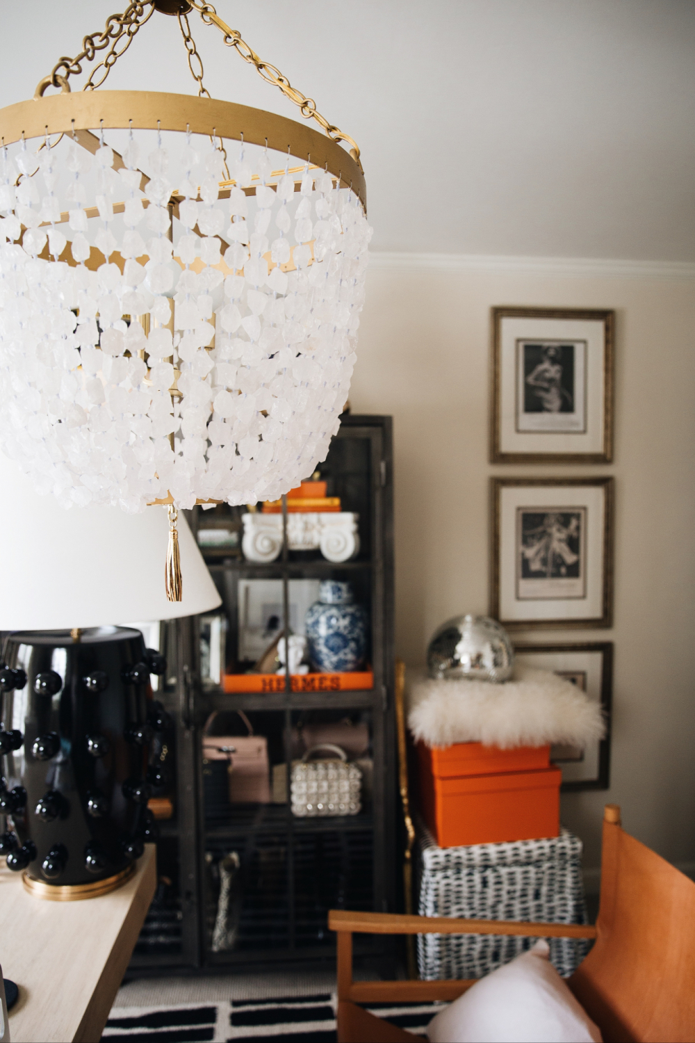 crystal office chandelier