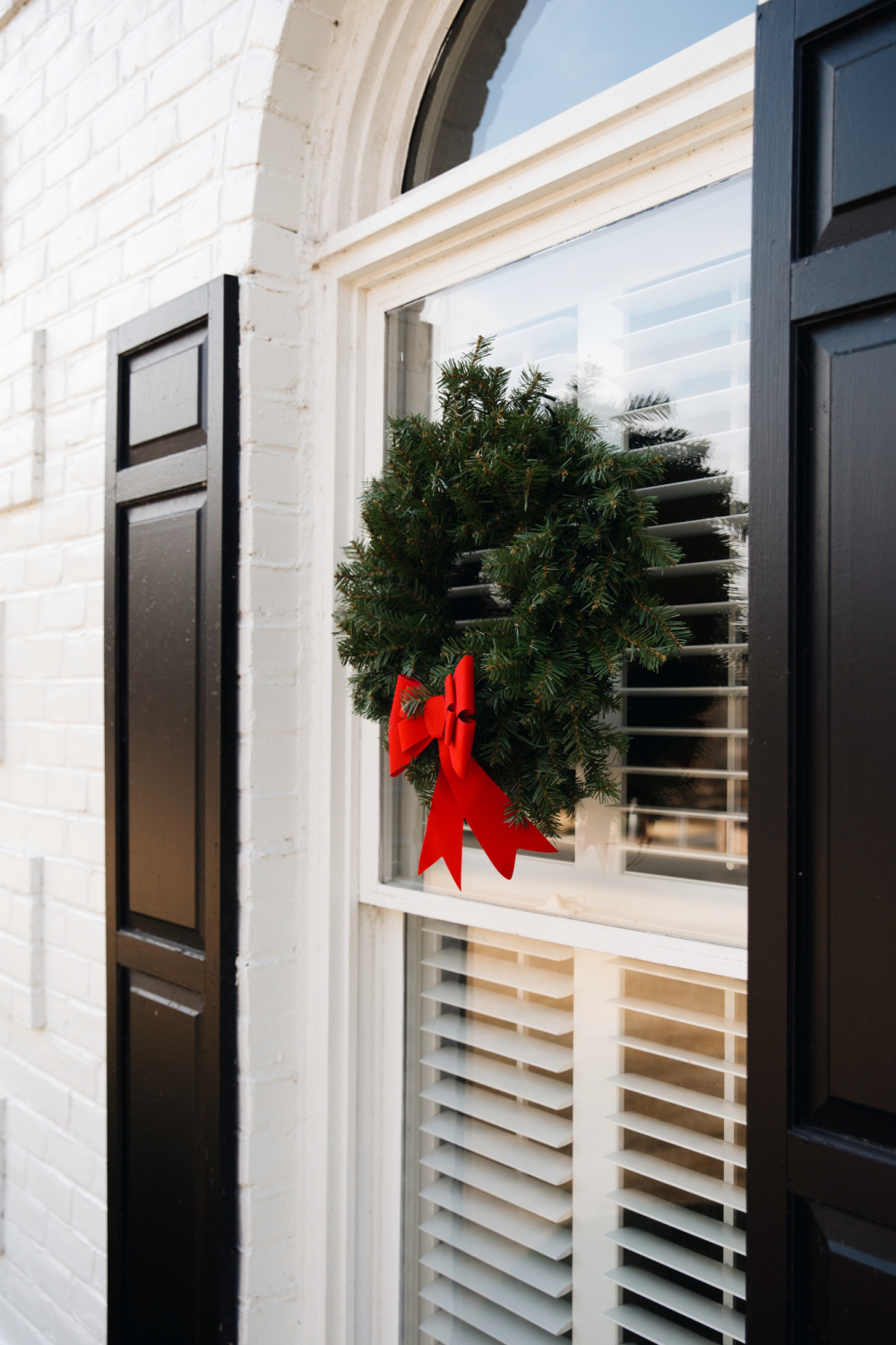 christmas window wreaths
