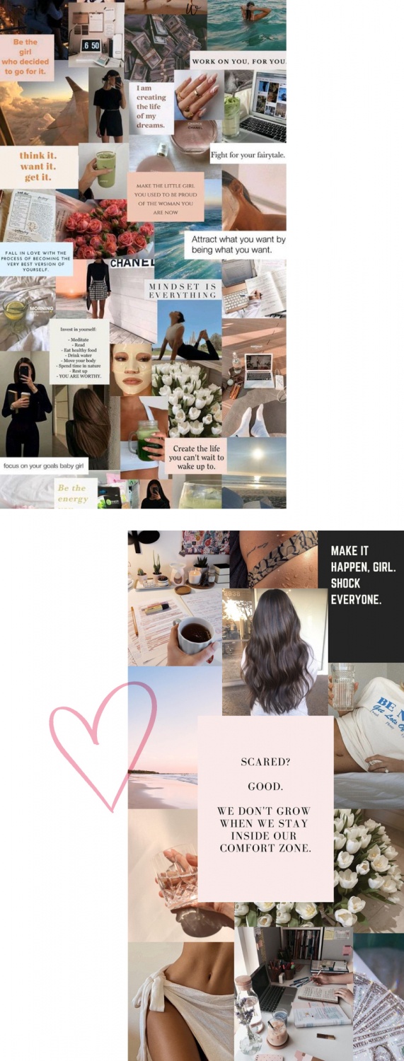 Vision Board Your 2021  Vision board examples, Creative vision boards,  Vision board wallpaper