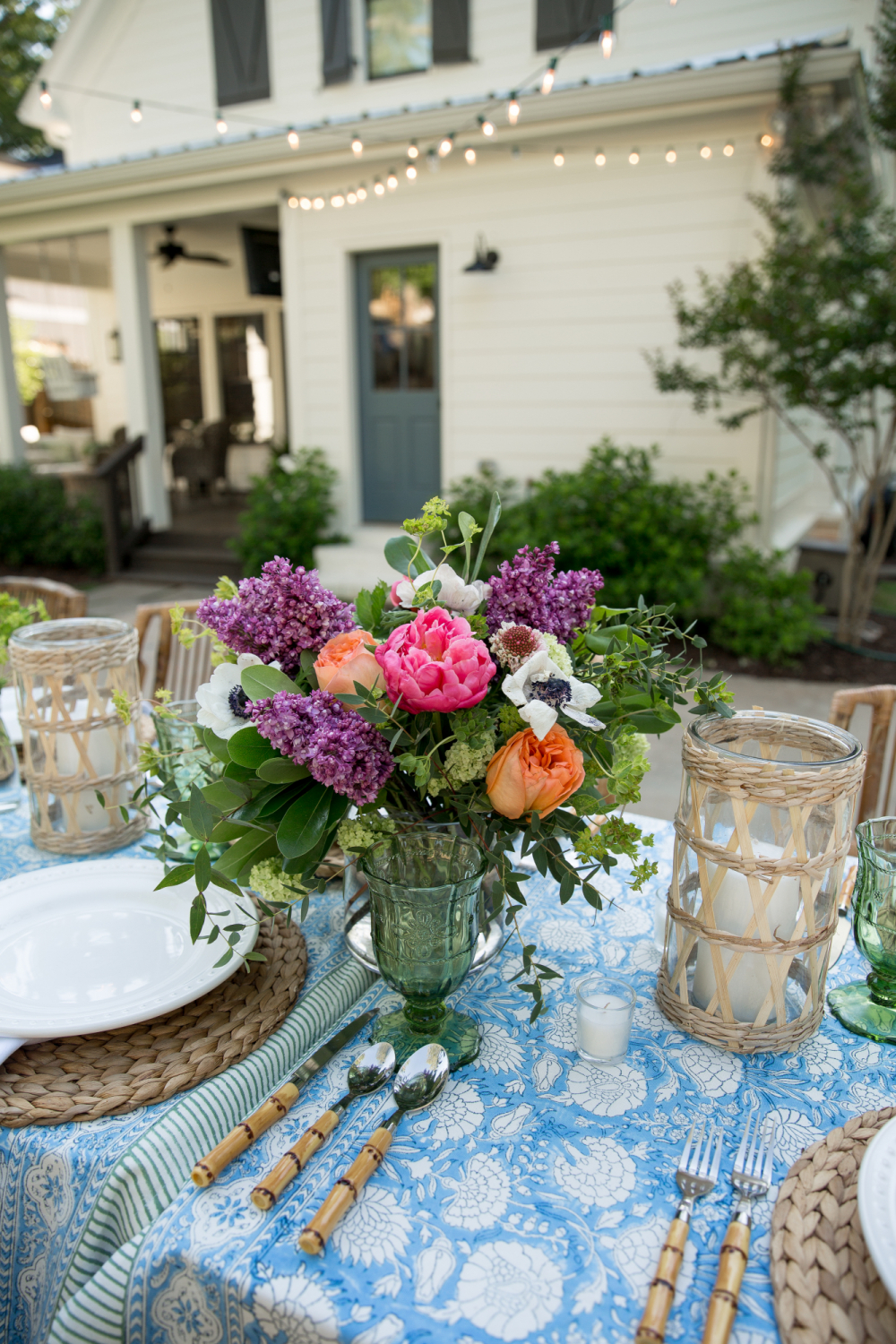 colorful spring arrangement