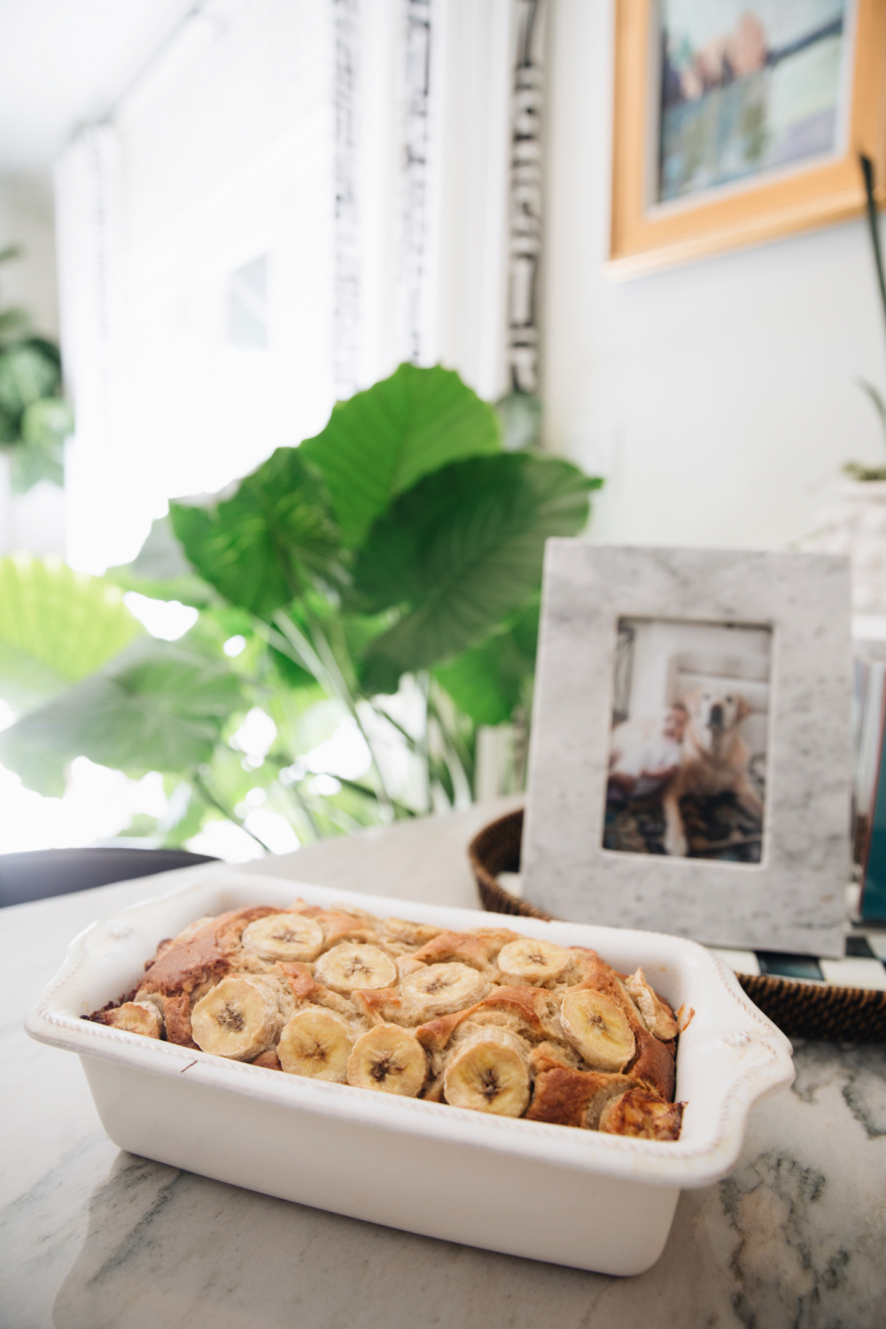 homemade banana bread