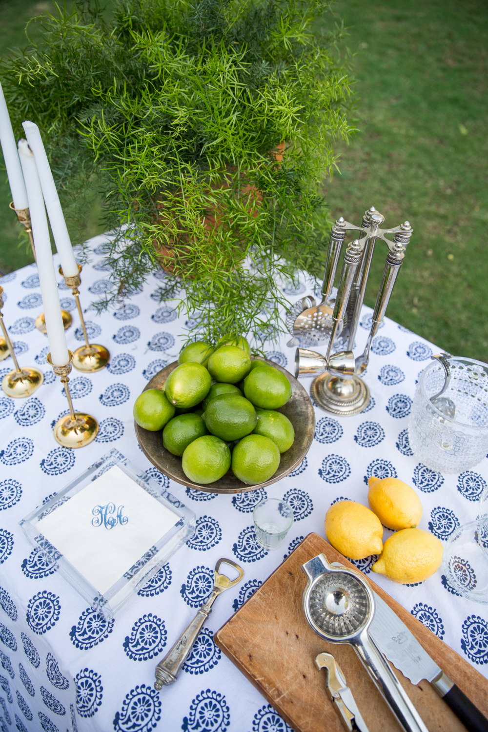 bowl of limes