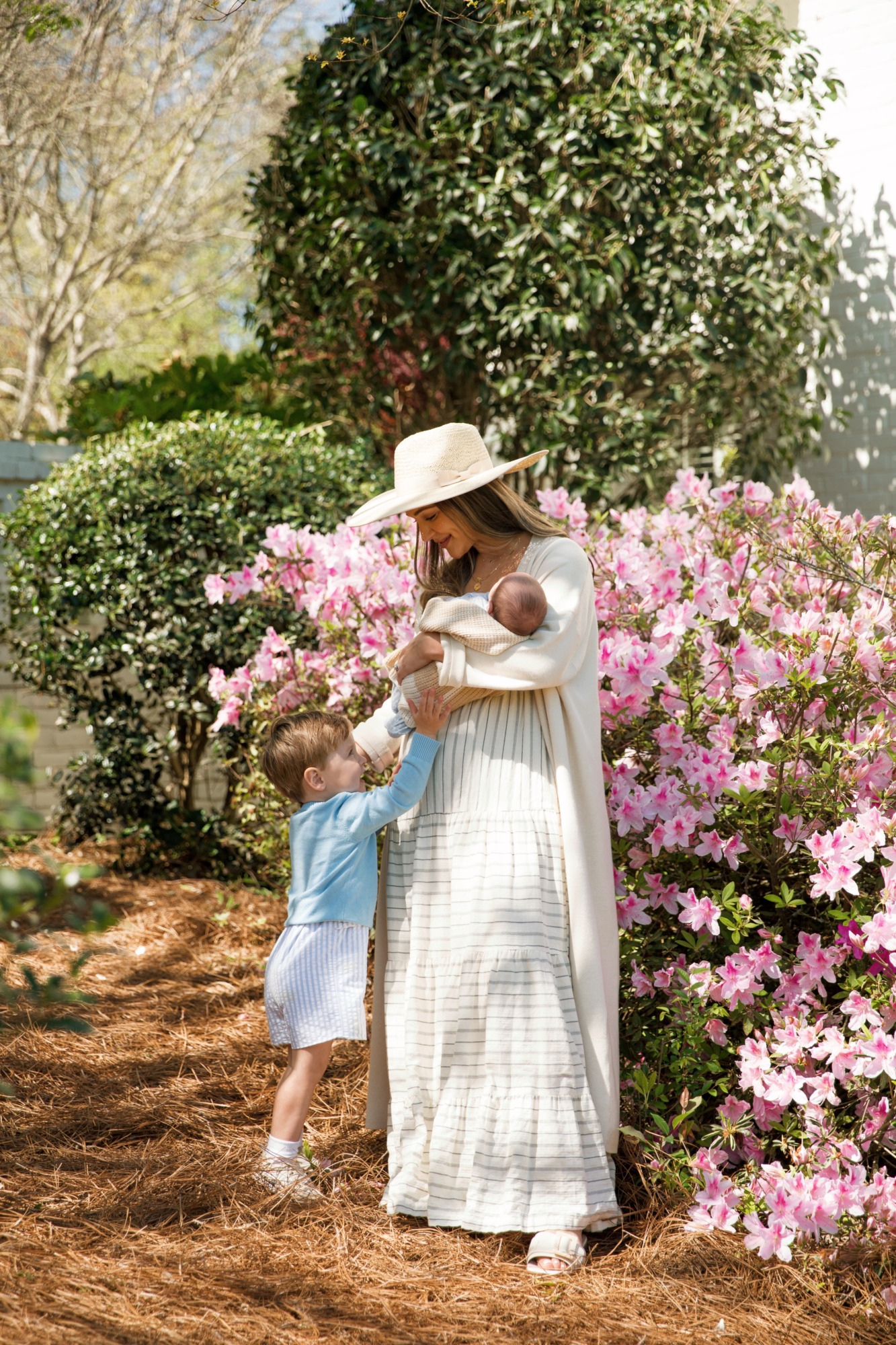 taupe maxi dress