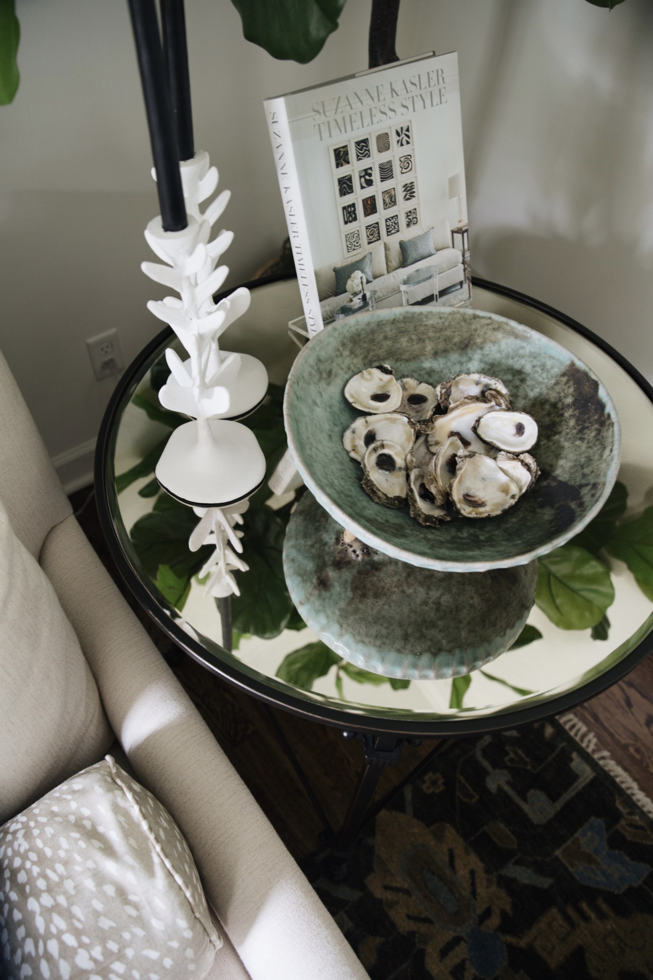 decorative oyster shells