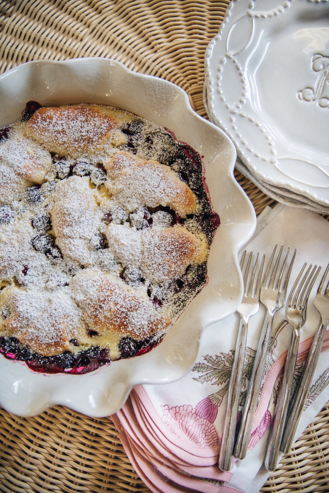 blueberry croissants