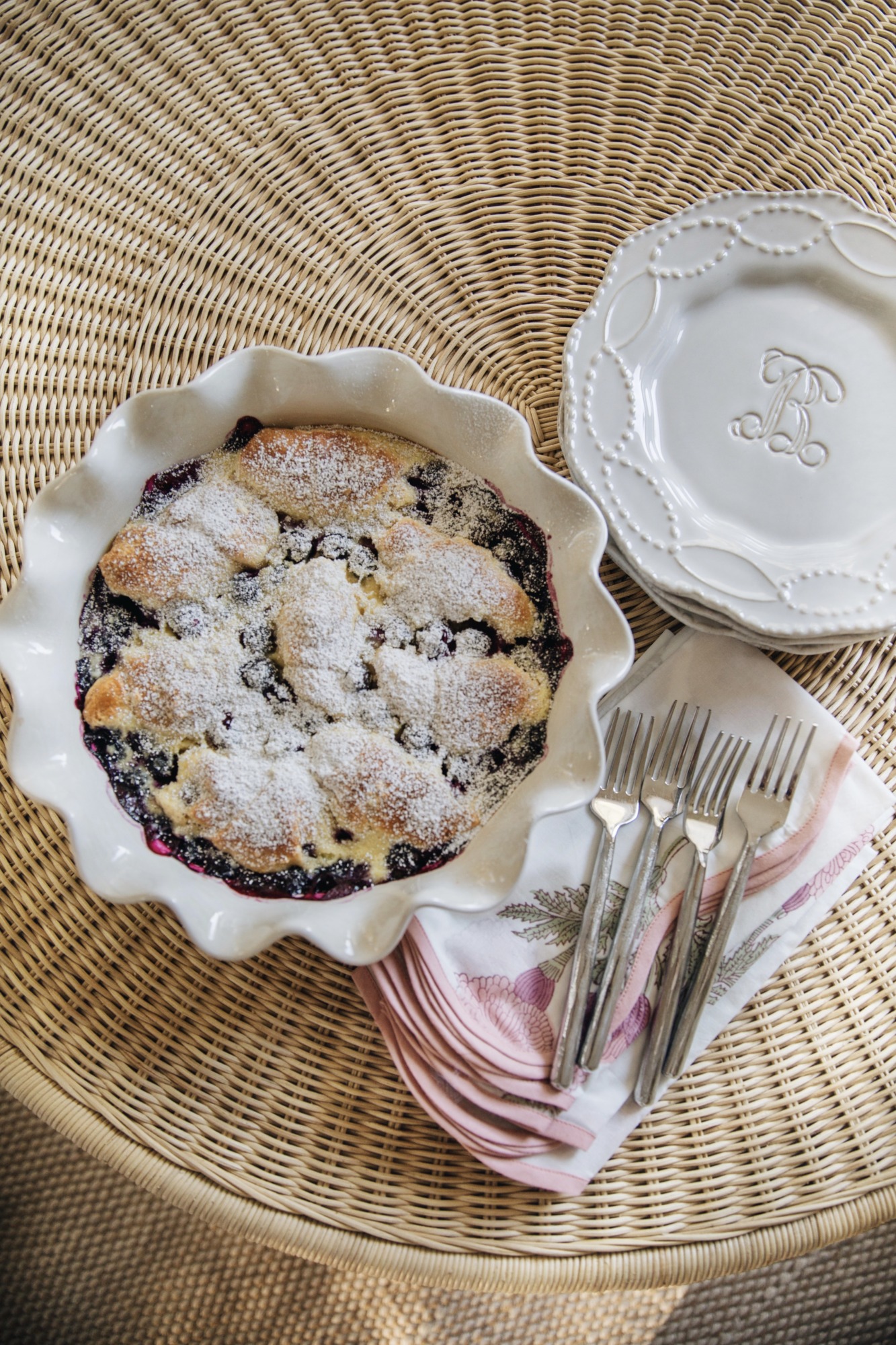 blueberry breakfast bake