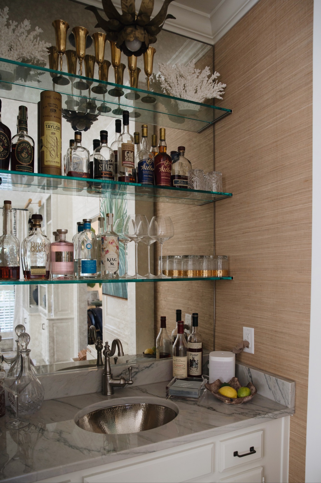 small home bar